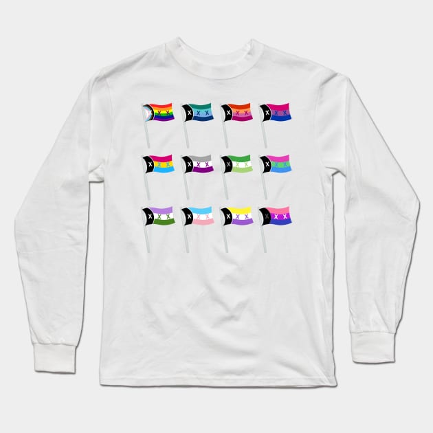 L'Manberg Pride - Collection Long Sleeve T-Shirt by WhiteRabbitWeirdo